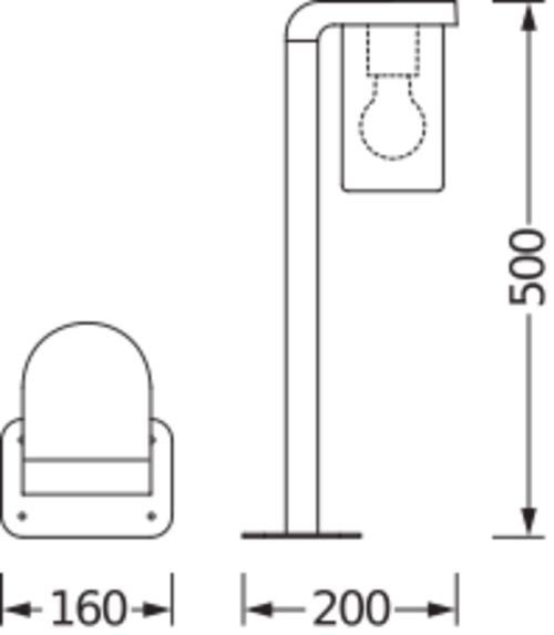 Leuchte E27 ENDURA#4058075554351