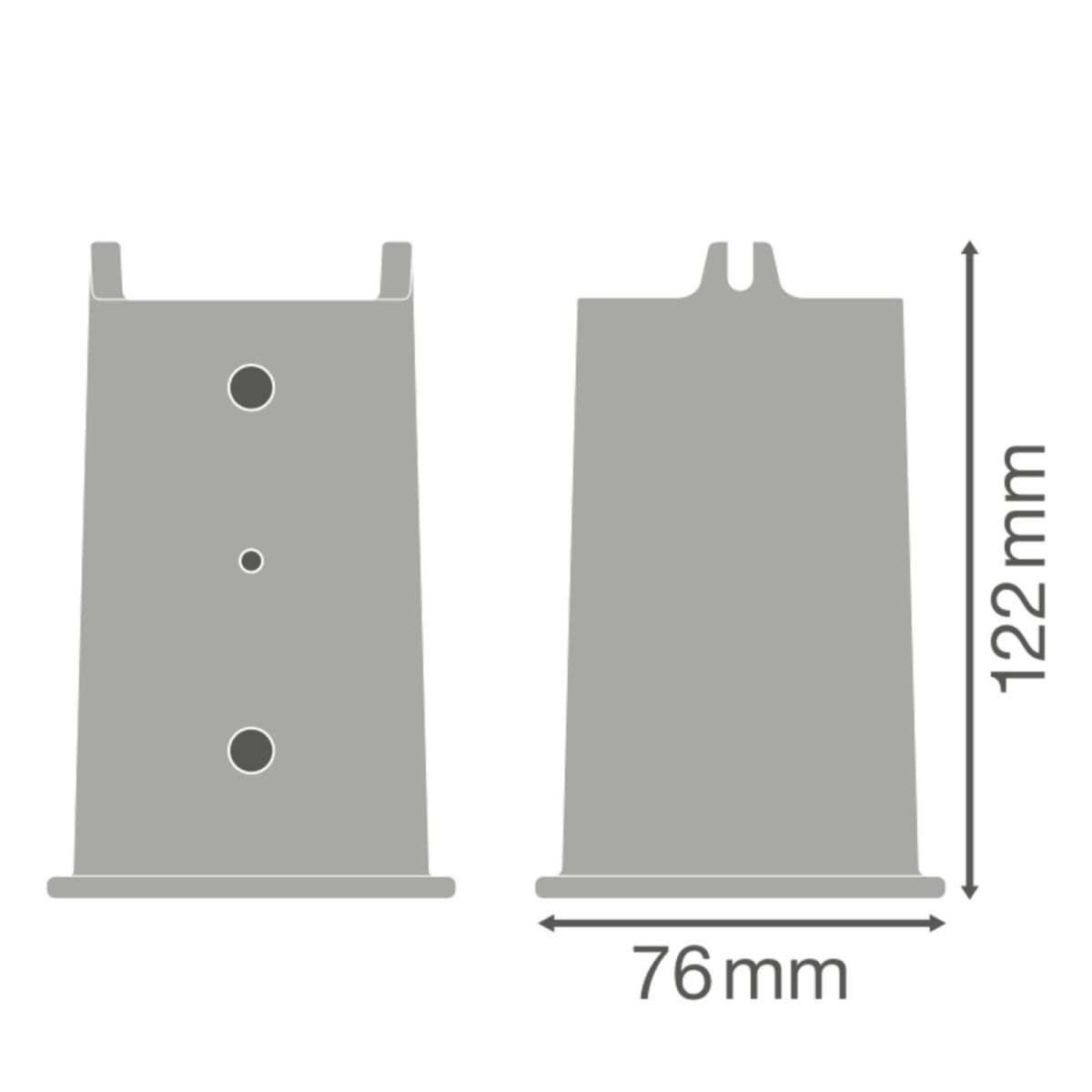 Reduzierstück 60 auf 42mm SLFLEXREDUCT60TO42MM