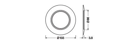 Sanierungsring SP RING D133 BK