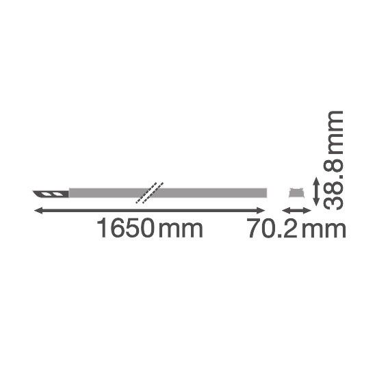 Tragschienenprofil 5-pol. TRUSYSFL.PRAIL15005P