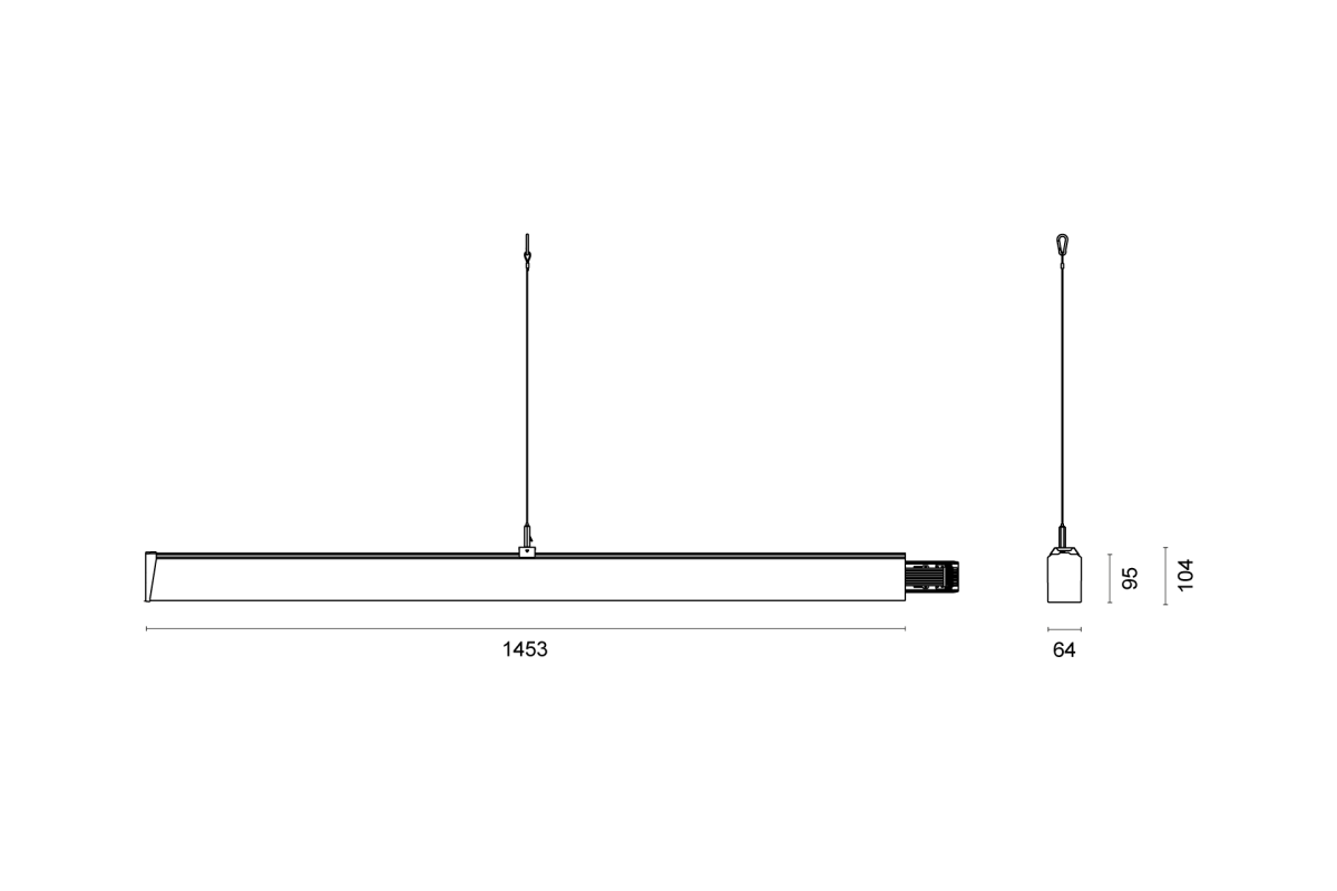 LED-Büroleuchte 126013400144