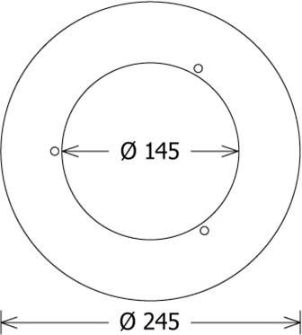 Deckenausgleichsring ZDAR 145.165-225 si