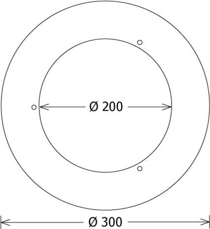 Deckenausgleichsring ZDAR 200.220-280 si