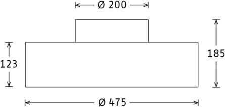 LED-Anbauleuchte PLL 26.475 #640120