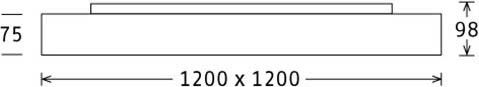 LED-Anbauleuchte PLL 501200301/DALI