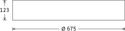 LED-Anbauleuchte PLL22675301/DALI si