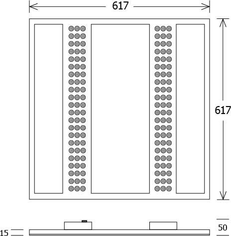 LED-Einlegeleuchte OPTR1020625TWLDALIws