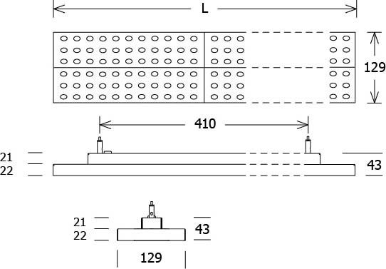 LED-Pendelleuchte LUZ06-D 23.013.30 si