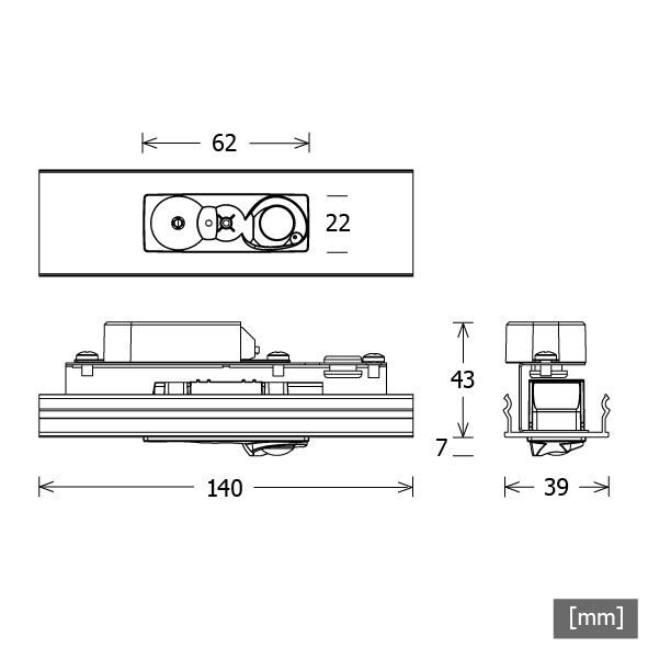 Lichtkanal-Sensor LK-Z045SENSOR/ORGRws