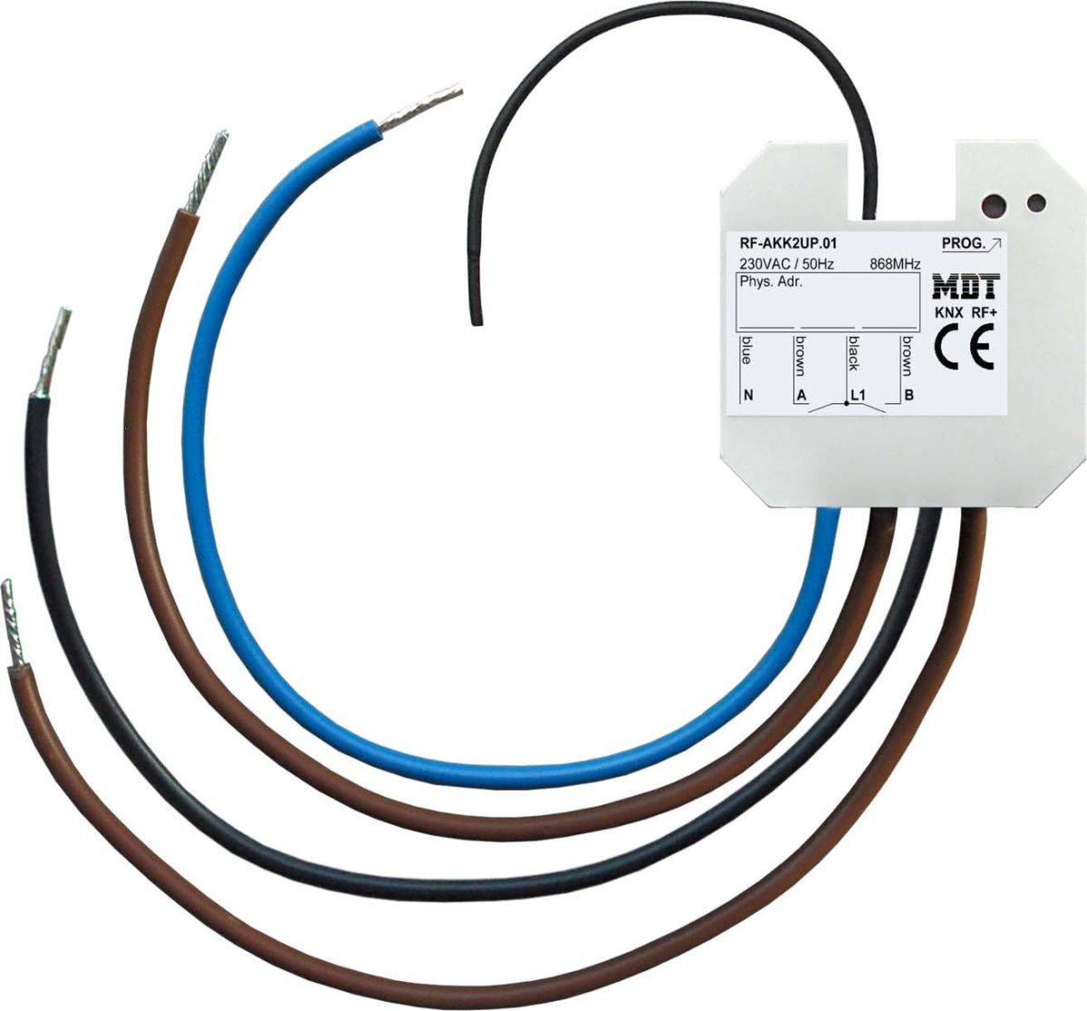 KNX RF+Funk Schaltaktor RF-AKK2UP.01