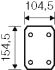 Isolierstoff-Montageplatte EB MP 10