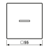 KNX RF Taster 1fach AS 10911 ST RF