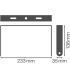 Befestigungsbügel HBCOMPVBRACKET225W