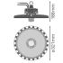 LED-Hallenleuchte m.Sensor HBSENP147W84070DIP65