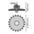 LED-Hallenleuchte m.Sensor HBSENP87W840110DIP65