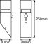 LED-Wandleuchte m. BWM ENDURA#4058075474192