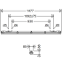 LED-Feuchtraumleuchte 167 15L60G2 DIMC