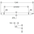 LED-Rohrleuchte 107 12L42 XR DIMD