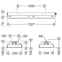 LED-Stahlblechleuchte 185 12L90 SSK