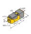 Sensor,ind.,quad.,40mm Ni20-CP40-Y1X