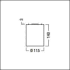 LED-Deckeneinbauleuchte MICROS2 SC #60300052