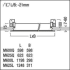 LED-Reinraumleuchte CL2 S 6200 #42936947