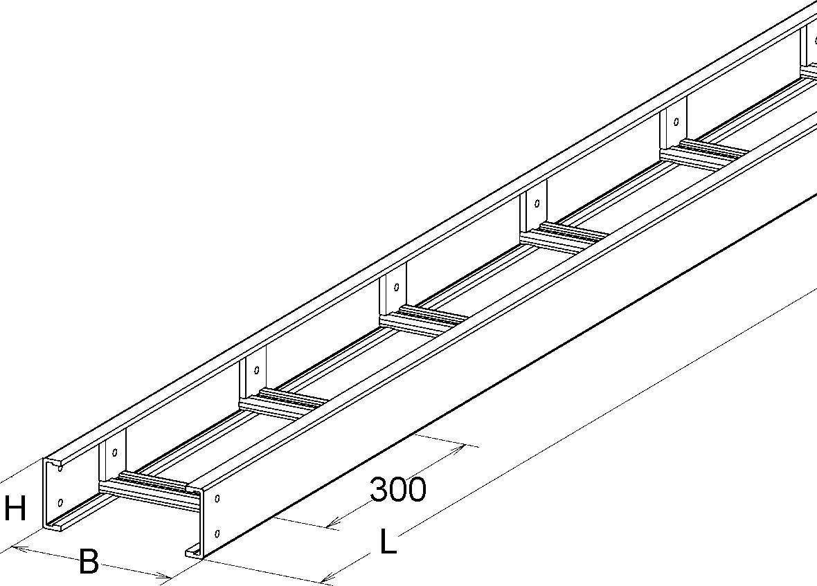 GFK-Kabelleiter ULL 80.300