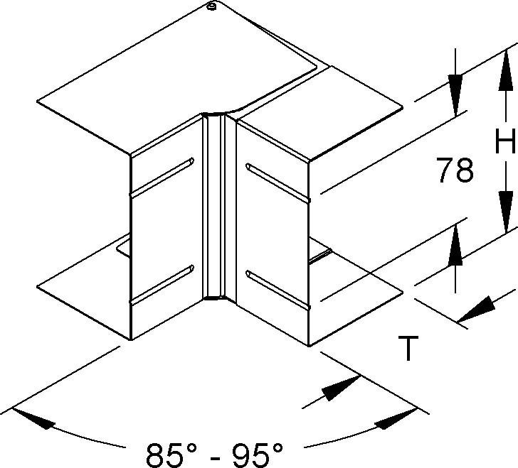 GK-Inneneck 90Gr. GKIV 170-78T80 L