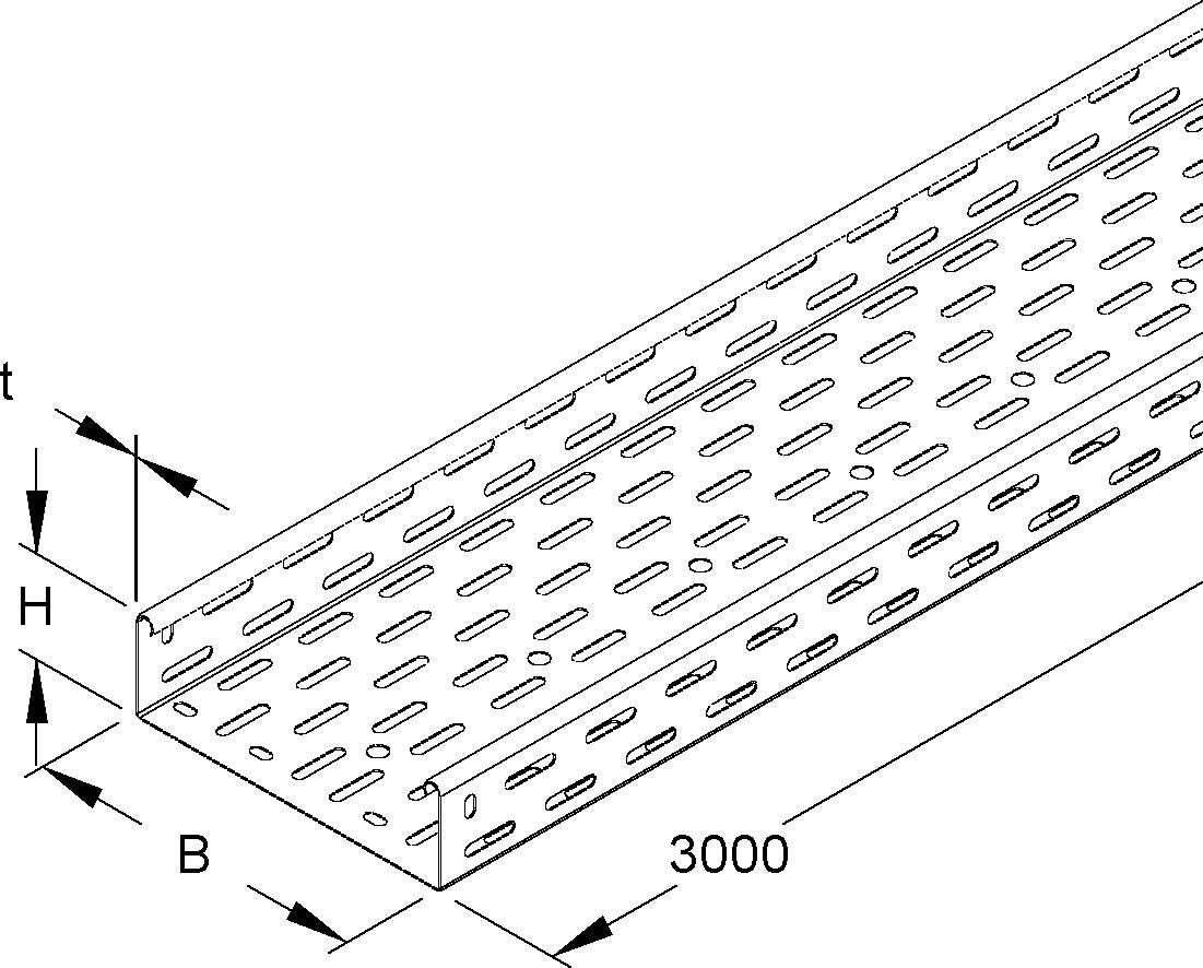 Kabelrinne RL 60.100 F OV