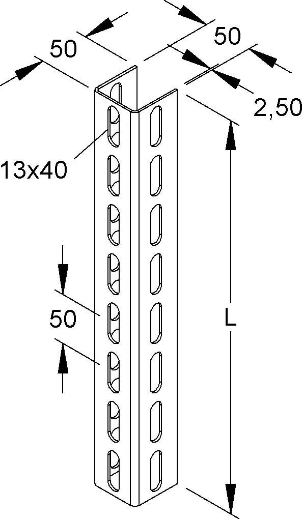 U-Profil U 5050/300 E5L