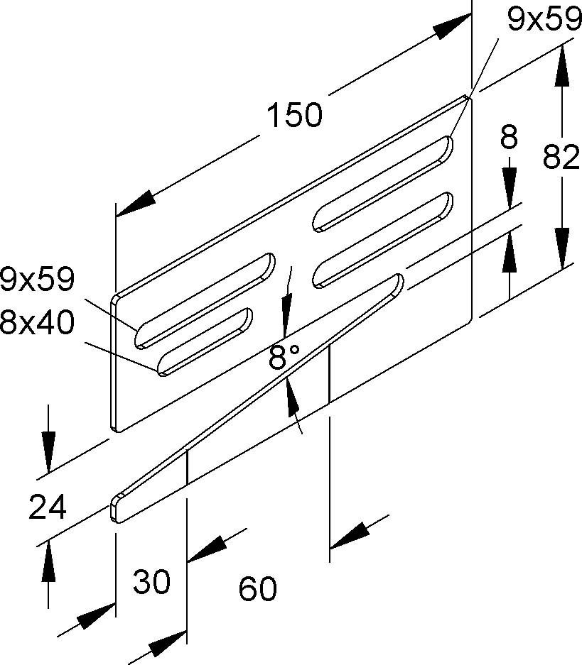 Weitspannträgerklemme WTK 150 F