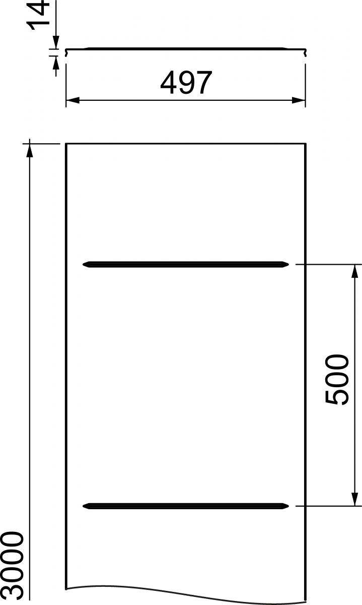 Deckel rastbar DGRR 500 A2