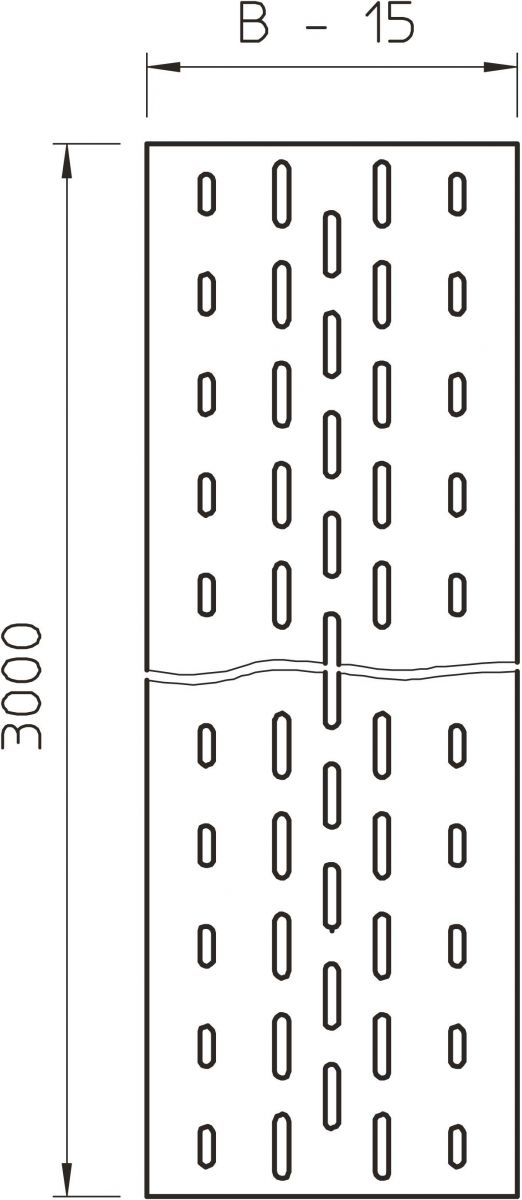 Einlegeblech ELB-L 50 FT