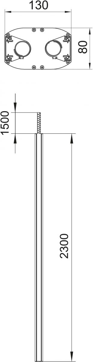 Installationssäule ISSDM45FEL