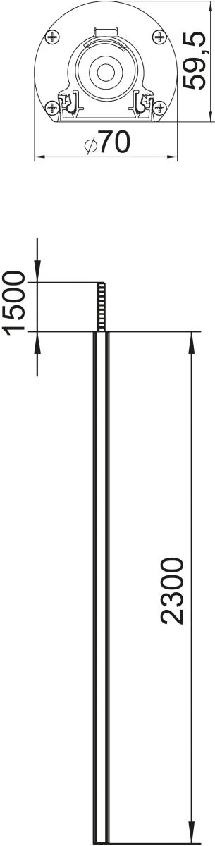 Installationssäule ISSRM45FEL