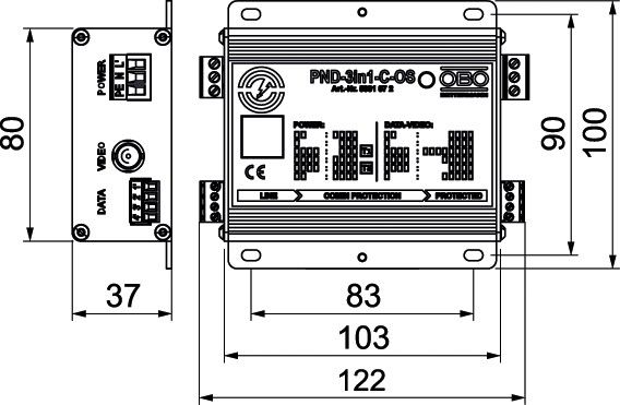 Kombischutzgerät PND-3in1-C-OS