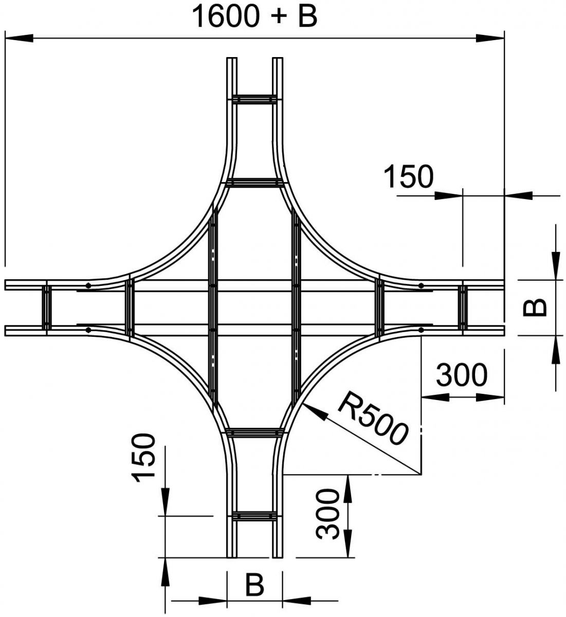 Kreuzung WLK 1140 FT