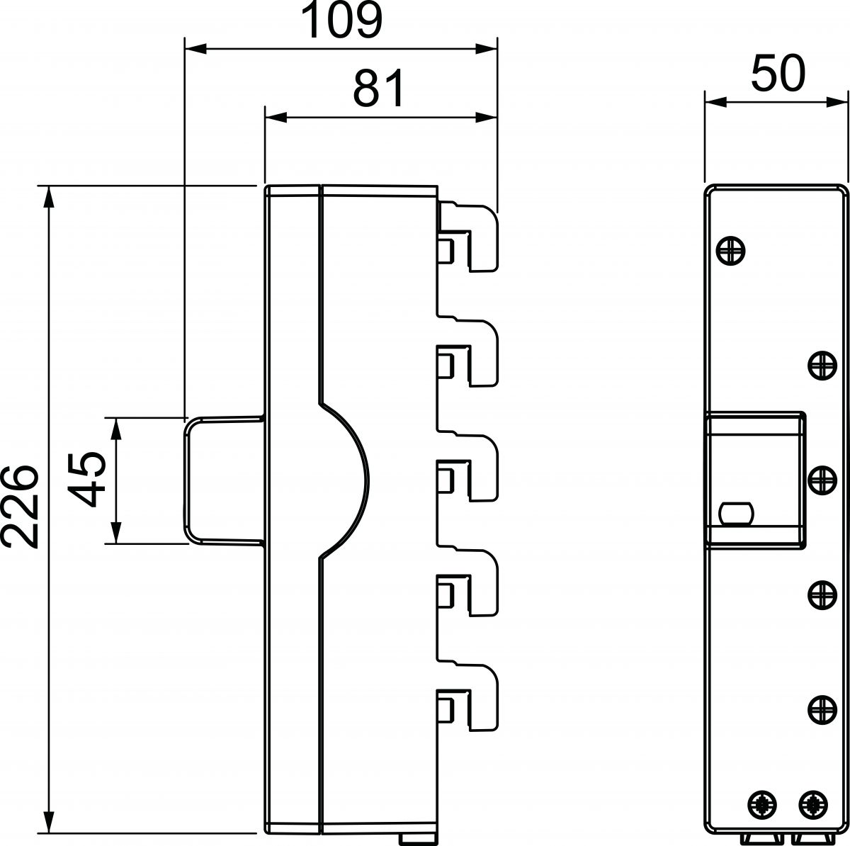 LightningController Rail MCF30-NAR-TT