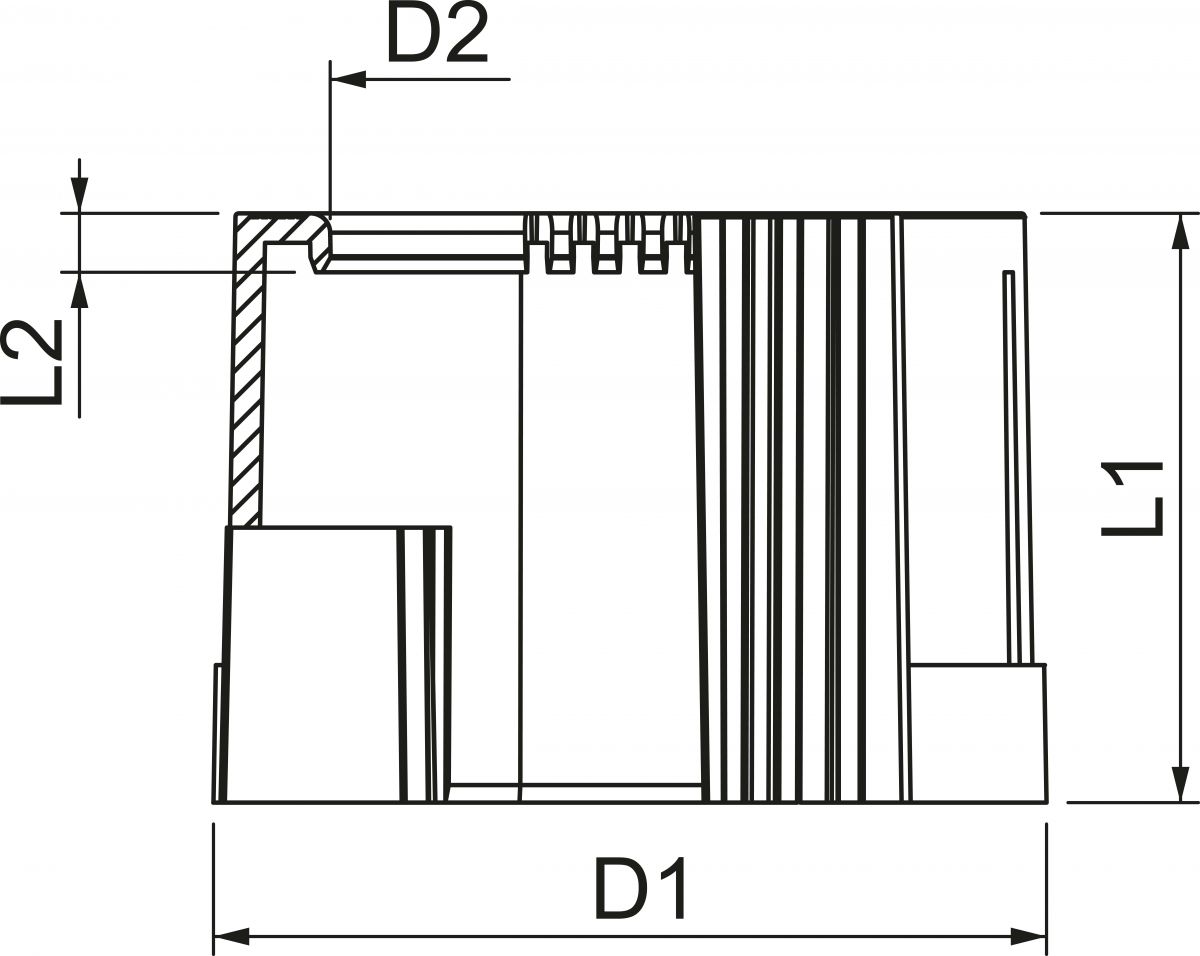 Rohrendtülle 129 TB PG13,5