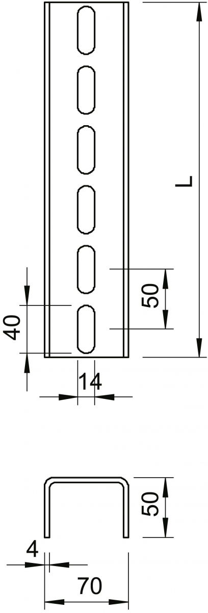 U-Stiel US 7 150 FTK LGR