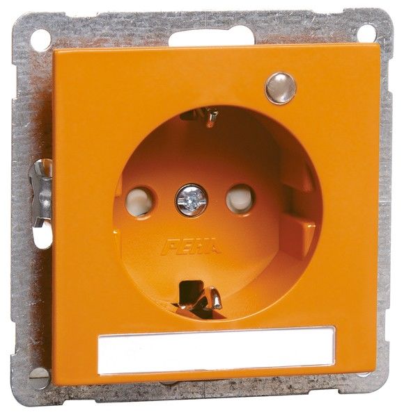 Steckdose SCHUKO orange D 20.6511.332LED/4NA