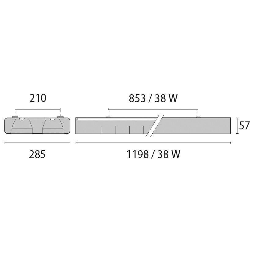 LED-Anbauleuchte 3100086