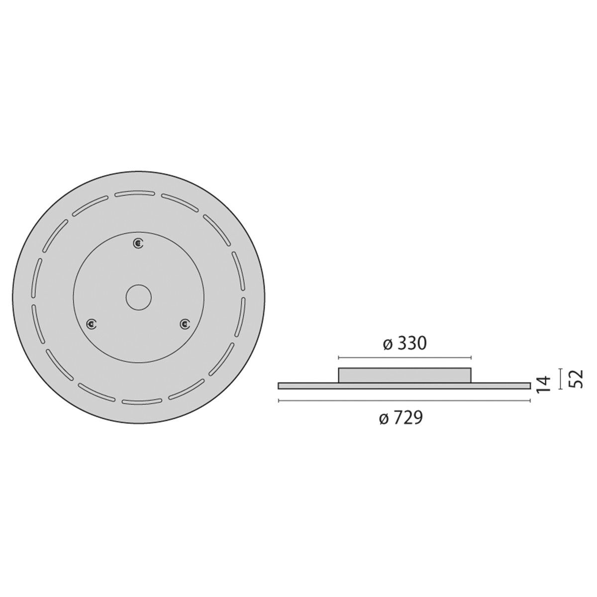 LED-Anbauleuchte 3116337