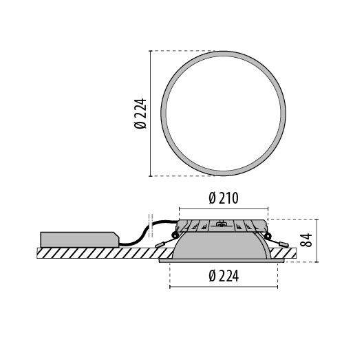 LED-Downlight 3108970