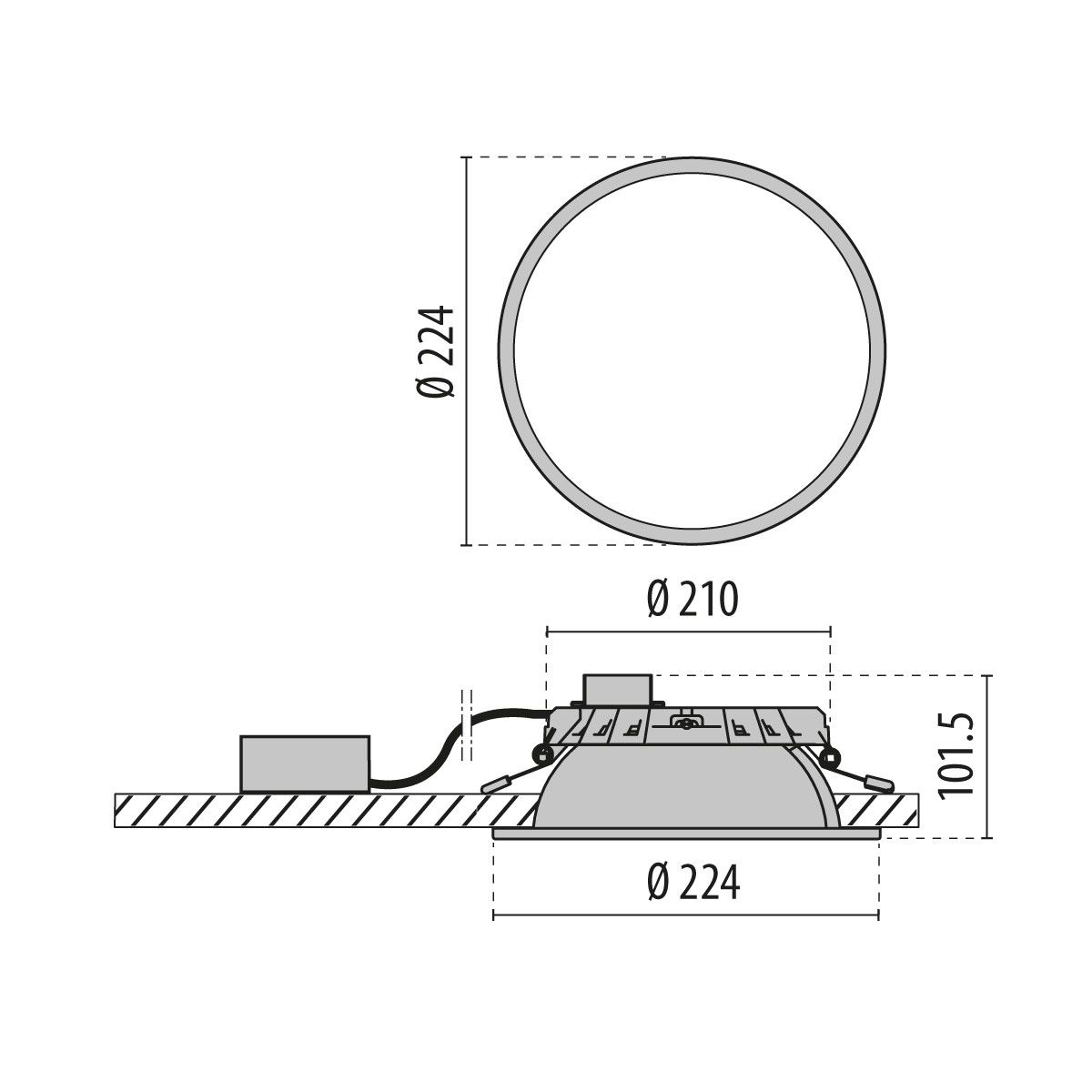 LED-Downlight 3109851