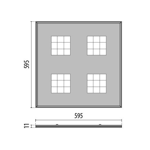 LED-Einbauleuchte 3110038