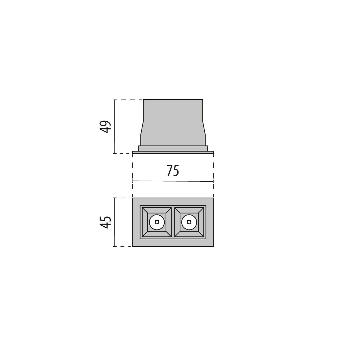 LED-Einbaustrahler 3101553