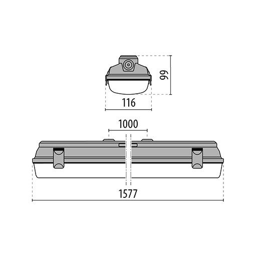 LED-Feuchtraumleuchte 3109253