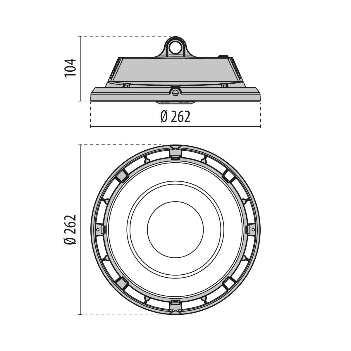 LED-Hallenpendelleuchte 3111274