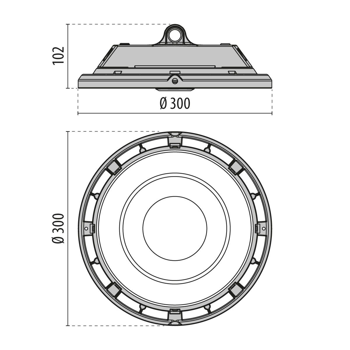 LED-Hallenpendelleuchte 3111275